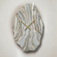 Orologio marmo irregolare